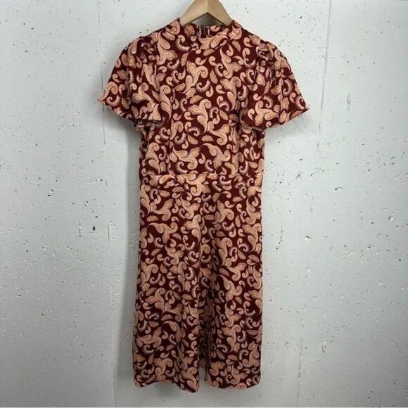 Lot of 3 Ann Taylor & Loft Women's Size 4P Petite 2 Skirts and Rust Dress - Picture 13 of 16